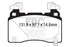 EBC 14+ Chevrolet Corvette Stingray (C7) 6.2 (Z51 Performance Package) Bluestuff Front Brake Pads