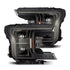 AlphaRex 18-20 Ford F150 PRO-Series Headlight Alpha Black w/ Seq Signal & DRL