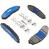 Timbren 23-26 Ford F-250/F-350 SD BES Severe Duty Semi-Metallic Brake Pads - Front