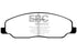 EBC 05-10 Ford Mustang 4.0 Bluestuff Front Brake Pads