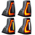 Oracle 10-23 Lexus GX460 and Toyota Prado Flush Lensless LED Tail Lights - Black Series