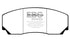 EBC 90-00 Aston Martin Vantage 5.3 (Twin Supercharged)(AP) Bluestuff Front Brake Pads