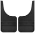 Husky Liners Universal 12in Wide Black Rubber Front Mud Flaps w/o Weight