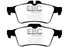 EBC 08-10 Chevrolet Cobalt 2.0 Turbo (SS) Yellowstuff Rear Brake Pads