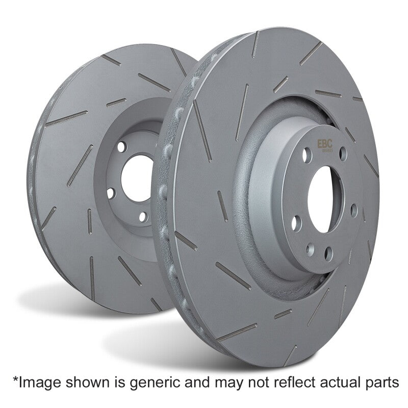 EBC 2017+ Acura ILX 2.4L USR Slotted Front Rotors
