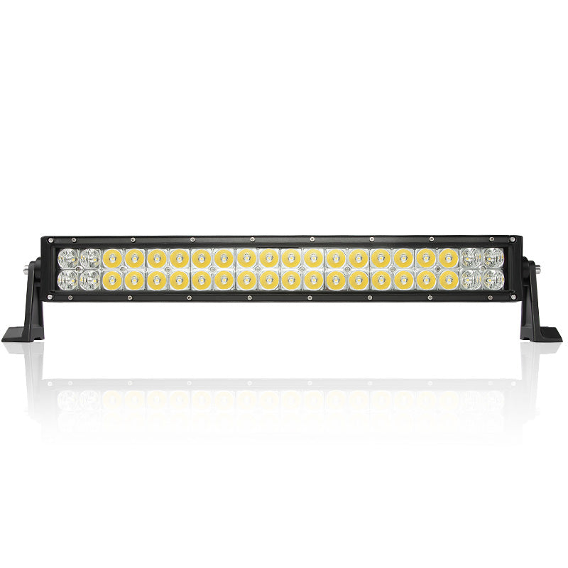 22 inch 120W Dual Row Straight Combo Beam LED Light Bar