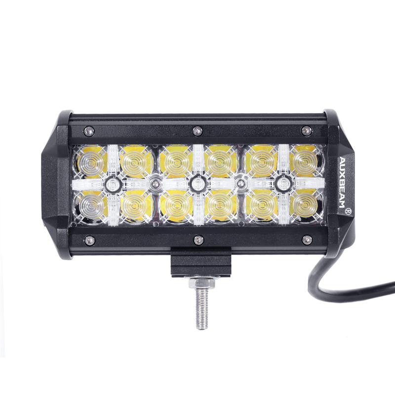 Cross-Series 7 inch 36W  Straight Combo Beam LED Light Bar (Cross-style DRL)