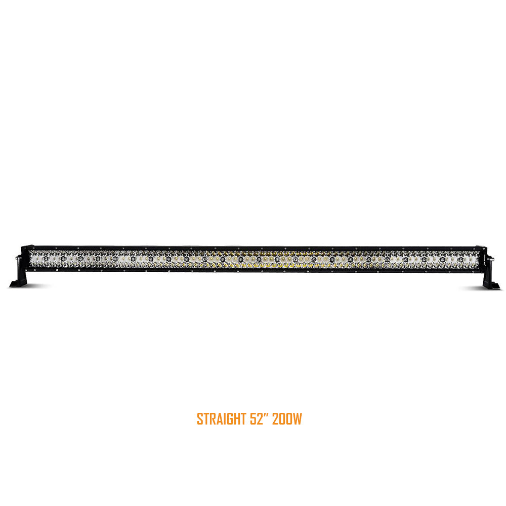 HONEYCOMB SERIES STRAIGHT/CURVED COMBO TRIPLE-ROW LED LIGHT BAR
