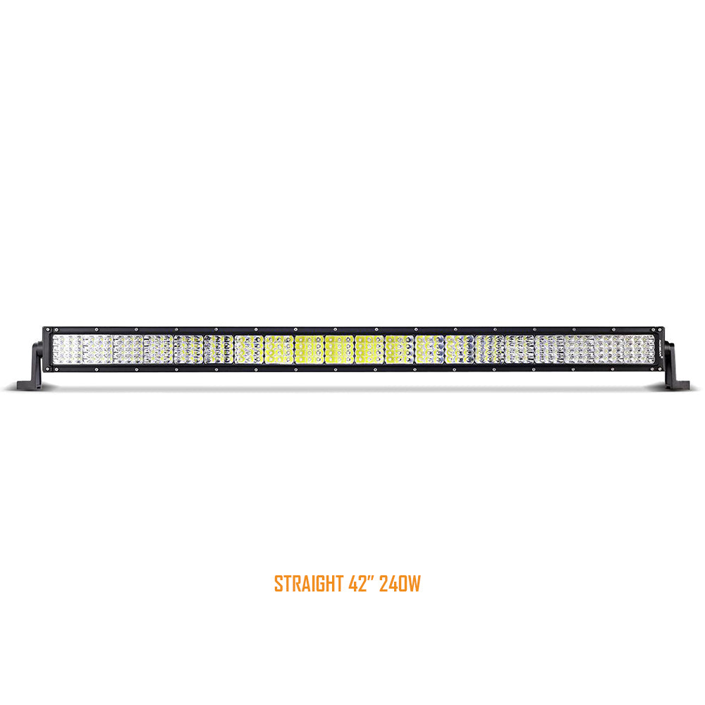 Quad-beam Series 42 inch 240W Combo Straight Quad-row Light Bar