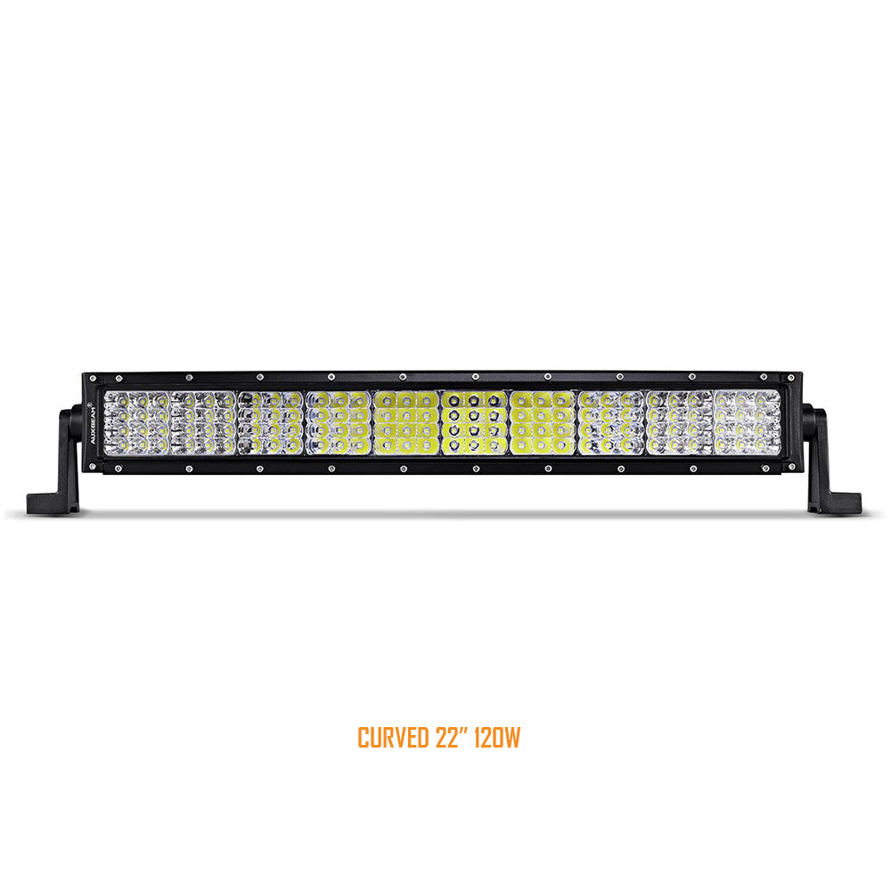 Quad-beam Series 22 inch 120W Combo Curved Quad-row Light Bar