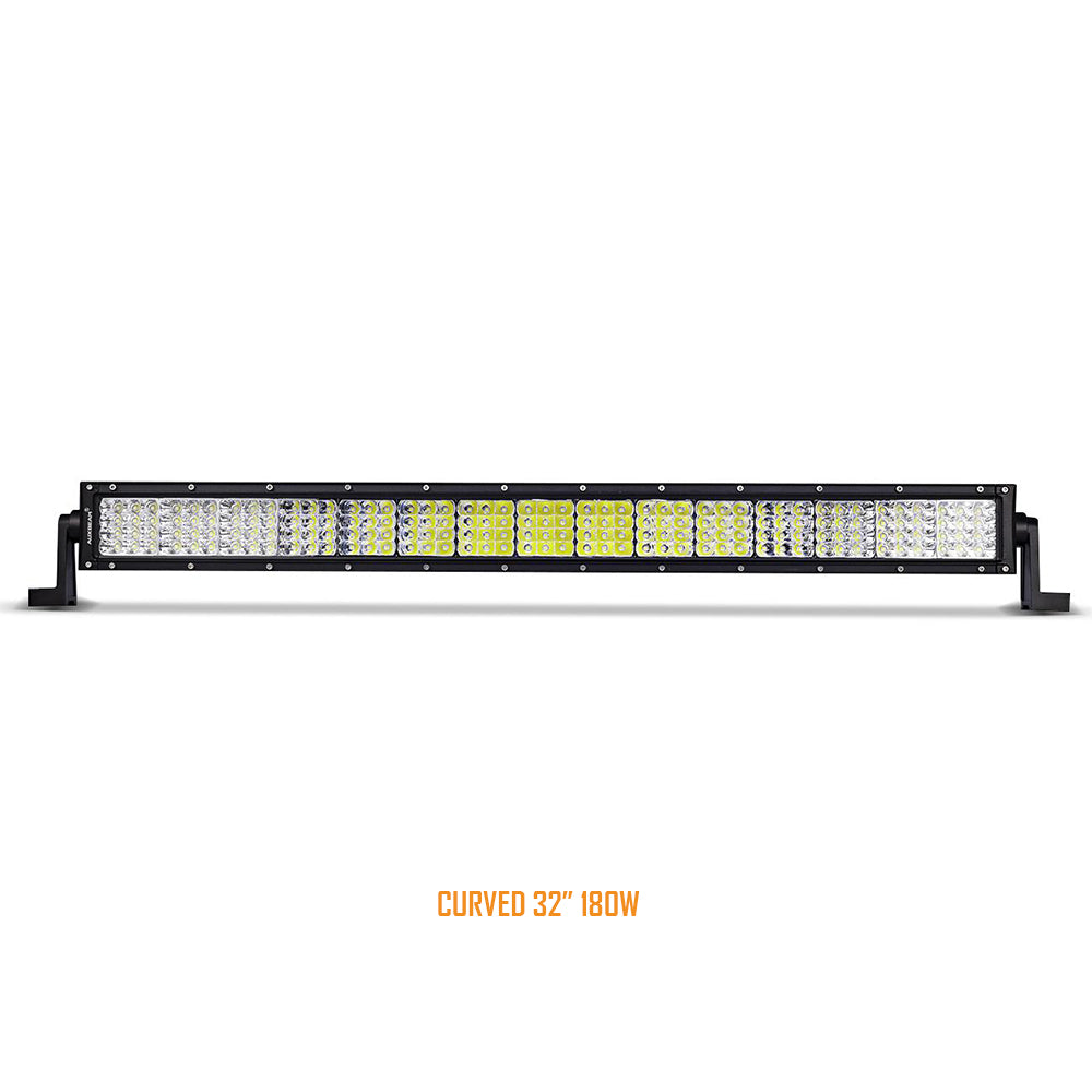 Quad-beam Series 32 inch 180W Combo Curved Quad-row Light Bar