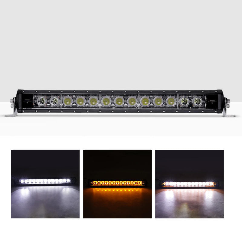 Aux-Trend 26 inch 91W Combo Light Bar with Amber Atmosphere Light