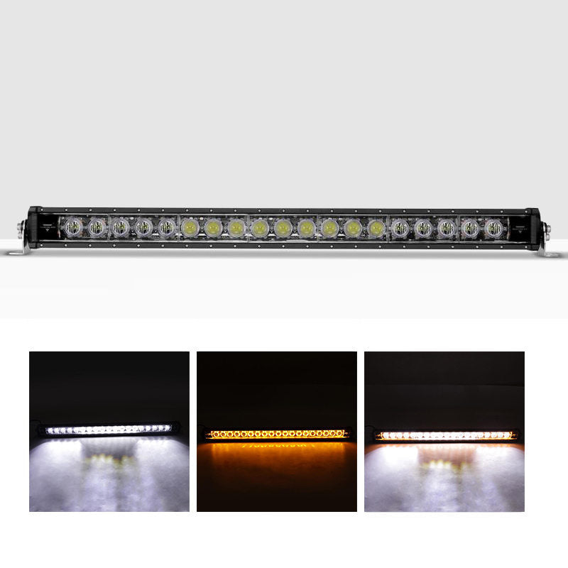 Aux-Trend 36 inch 133W Combo Light Bar with Amber Atmosphere Light
