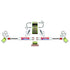 Steering Stabilizer Dual Kit Incl. Steering Dampers Mounting Brackets Hardware Boots Sold Separately Skyjacker