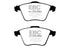 EBC 07-13 Mazda 3 2.3 Turbo Redstuff Front Brake Pads