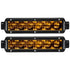 Rigid Industries 6in SR-Series Pro Dot / SAE Fog Lights (Pair) - Selective Yellow
