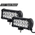 6.5 inch Classic-SM Series Dual Row LED Light Bar 6000K White Spot/Flood