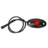 3 inch 9W Flood Beam Oval LED Rock Pickup Light (Red Color)