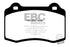 EBC 15+ Cadillac CTS 3.6 Twin Turbo Yellowstuff Rear Brake Pads