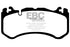 EBC 12+ Maserati Quattroporte 3.8 Twin Turbo Yellowstuff Front Brake Pads