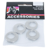WASHER CRAGAR OFFSET CHR 5-PK BAG