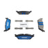 Timbren 15-20 Ford F-150/Lobo BES Severe Duty Semi-Metallic Brake Pads - Rear