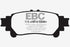 EBC 13+ Lexus GS350 3.5 RWD Yellowstuff Rear Brake Pads