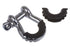 Daystar D-Ring Shackle Isolator Black Pair