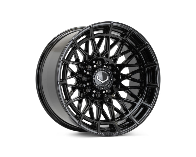 Vossen HFX-3 20x10 - 8x165.1 - ET18 - Super Deep Face - 125.1 - Gloss Black Wheel