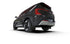 Rally Armor 2027 Kia EV5 Black Mud Flap - Metallic Black Logo