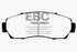 EBC 07-09 Acura RDX 2.3 Turbo Yellowstuff Front Brake Pads