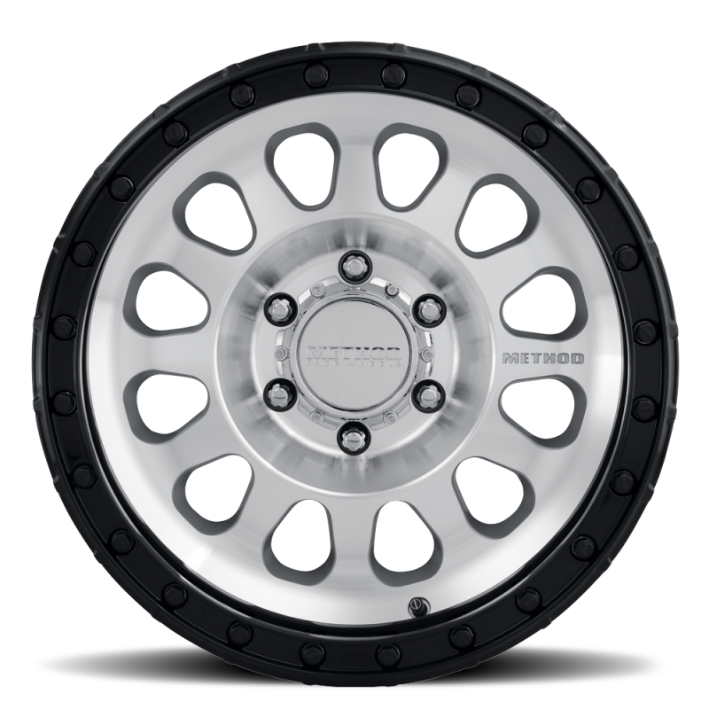 Method MR315 18x9 +18mm Offset 8x180 130.81mm CB Machined Wheel - Gloss Black Lip