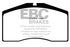 EBC 93-95 Porsche 911 (964) 3.6 Turbo Yellowstuff Front Brake Pads