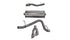 Corsa 2015-2020 GMC Yukon Denali XL 6.2L V8 3in Cat-Back Single Side Exit Twin 4in Polished Tips