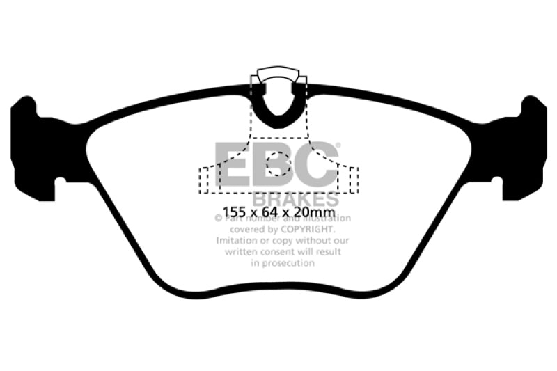 EBC Brakes Bluestuff Street and Track Day Brake Pads
