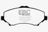 EBC 08-11 Chrysler Town & Country 3.3 Yellowstuff Front Brake Pads