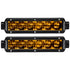 SAE J583 Compliant Selective Yellow Fog Light Pair Sr-Series Pro 6 Inch Street Legal Surface Mount Rigid Industries