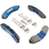 Timbren 19-26 Ram 3500 BES Severe Duty Semi-Metallic Brake Pads - Rear