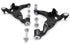SuperPro 10-23 Toyota 4Runner/Lexus GX460 KDSS Offset Lower Arm Kit - Camber/Caster Adj.