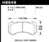 Hawk 12-16 Chevrolet Camaro ZL1 HP+ Front Brake Pads