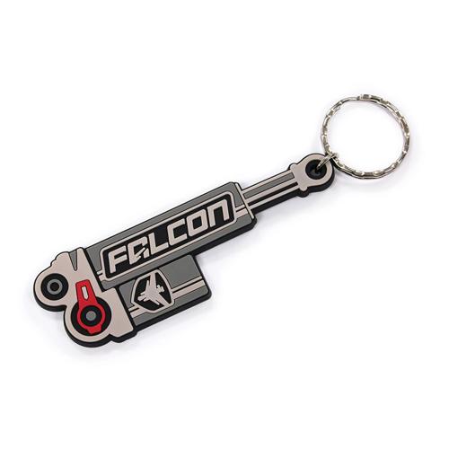 FALCON SHOCK LOGO KEYCHAIN – 3.5”