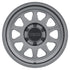 Method MR316 17x8.5 0mm Offset 6x135 87mm CB Gloss Titanium Wheel