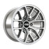 BBS TS-P 17x9in - 6x135 - 87.1 CB - ET0 - Satin Silver Wheel