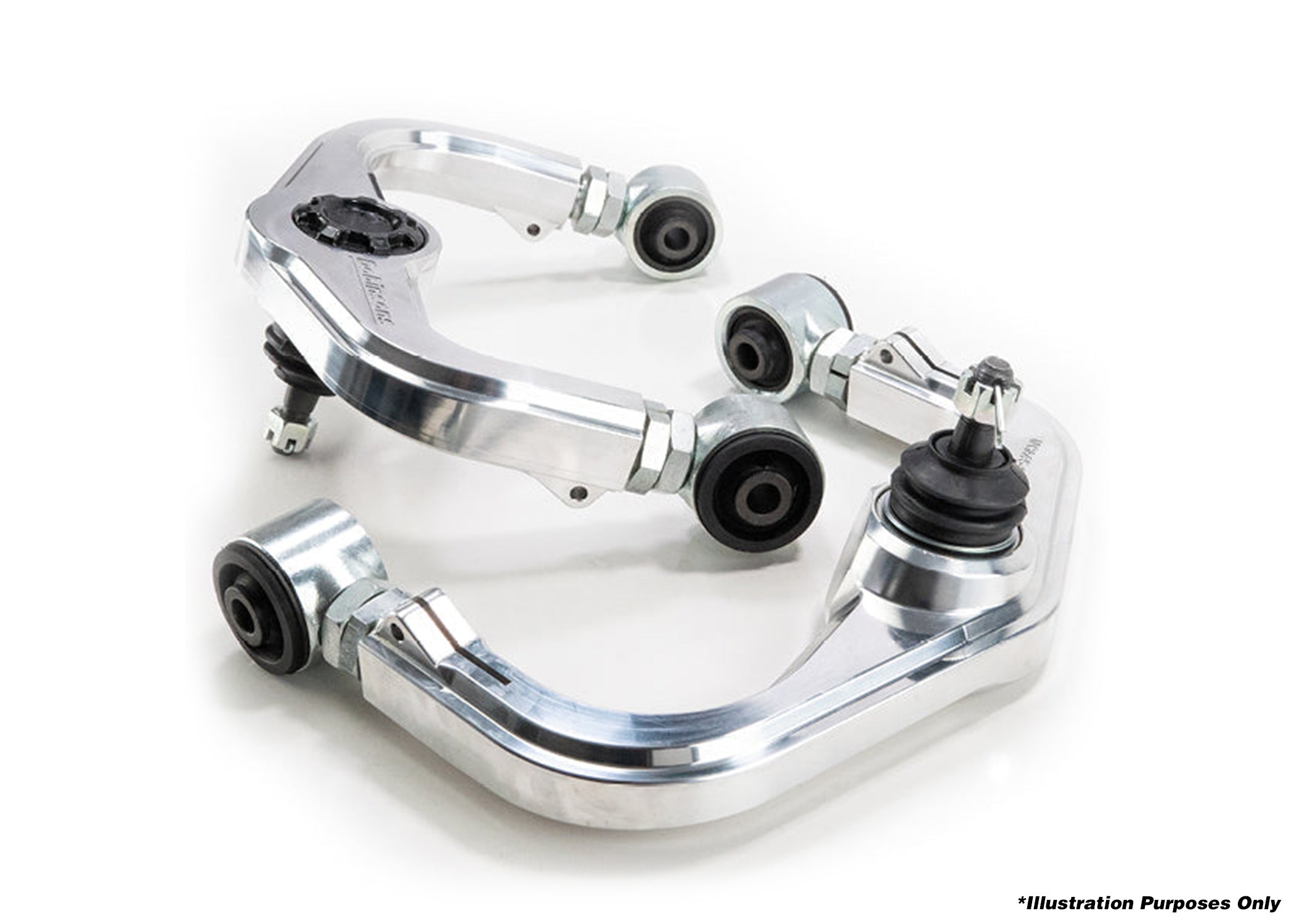 DOBINSONS UCA PAIR BILLET ALUMINUM SERIES FOR TOYOTA HILUX / TACOMA / FORTUNER (WITH BALLJOINTS PRESSED) - UCA59-203K