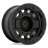 BRAVG 17X8.5 5X5.0 M-BLK BLK-HDW -32MM