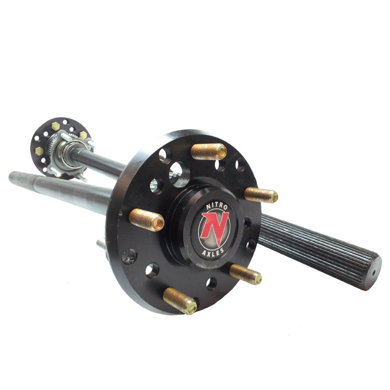 Dana 44 Rear Axle Kit 07+ Jeep JK Rubicon 32 Spline Rear Chromoly Nitro Gear and Axle