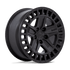 BR005 18X8.5 5X5.0 M-BLK 25MM