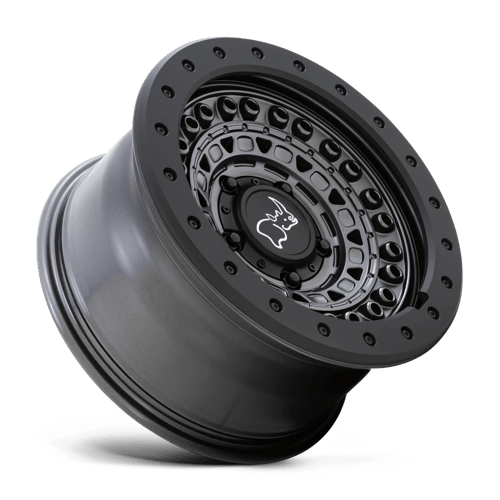 BARRICADE 17X8.5 6X4.5 76 GUN-BLK +0