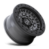 BARRICADE 17X8.5 6X4.5 76 GUN-BLK +0