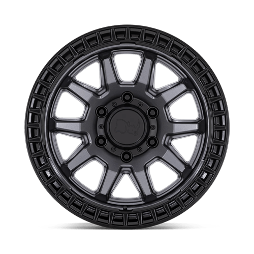 BR CALICO 17X8.5 5X120 74 M-GMTL BLK +34